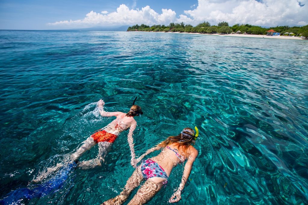 Snorkelling Gili Islands